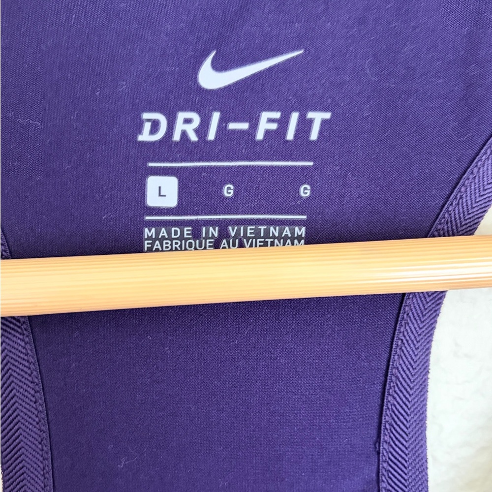 Nike Purple Dri-Fit Court Pure Racerback Tennis Dress-size Large - Picture 6 of 6